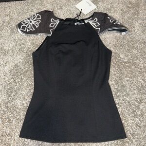 NWT lumier by bariano kiss the night top size s